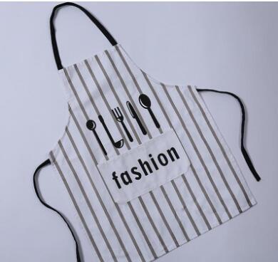 ON SALE Free shipment JI-222 2018 New Women Men Apron Commercial Restaurant Home Bib Spun Poly Cotton Kitchen Aprons