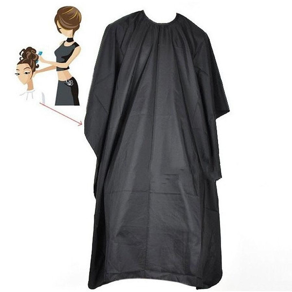 Adult Hair Cutting Aprons Professional Durable Hairdressing Salons Black Adult Haircut Salon Cloth Aprons Shaved Wai Cloth DH0890