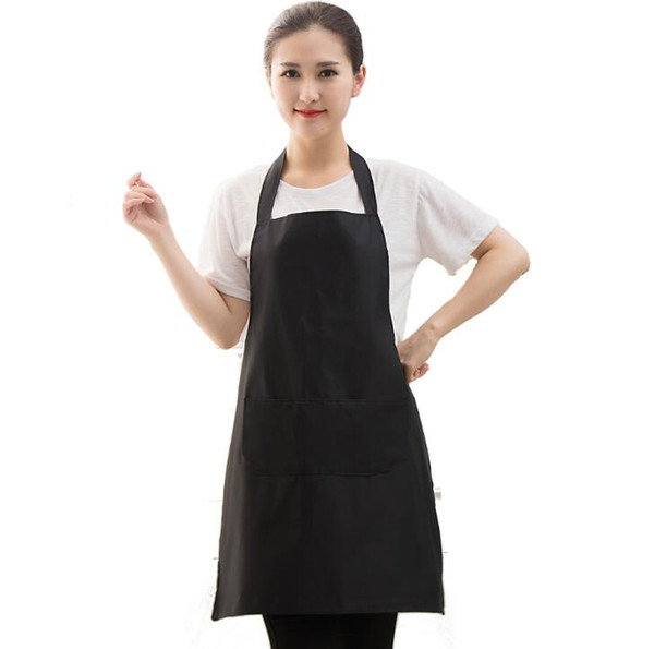 Apron solid color overalls apron 60*70cm