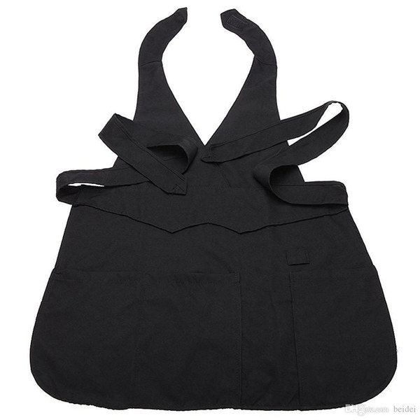 Anti-static V-neck Salon Apron Hairdressing