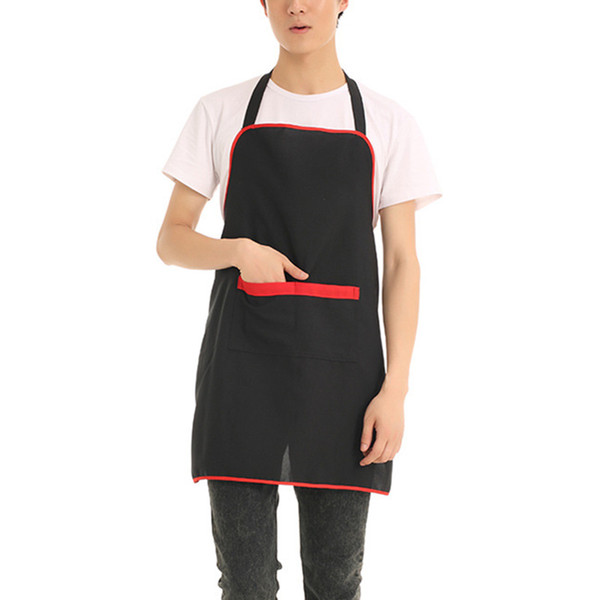 Men Women Long Chef Apron Kitchen Cooking Apron Household Restaurant Hotel Uniform Workwear