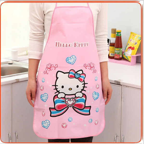 2016 Promotion Special Offer Apron Kit Bib Apron Cartoon Long Sleeve Cuff Waterproof Aprons Gowns Suits For Men And Women