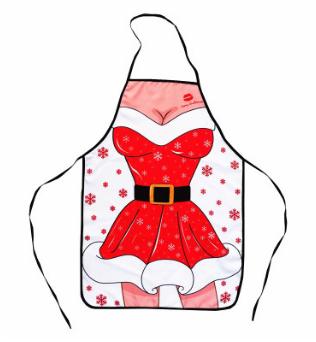 47x70cm sexy woman Christmas Decoration Apron Kitchen Aprons Home Dinner Party Cloth Apron Merry Christmas Dinner Table Party Decoration