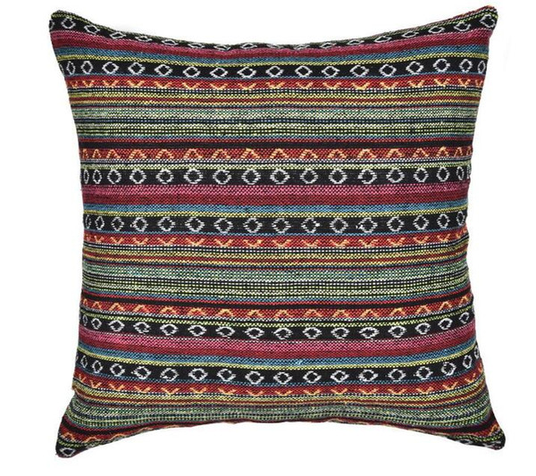 Throw Pillow Case for Bed Couch Livingroom Bohemia 18 X 18 Inches Home Textiles Home Office Decoration Square Pillow Cove Christmas Gifts