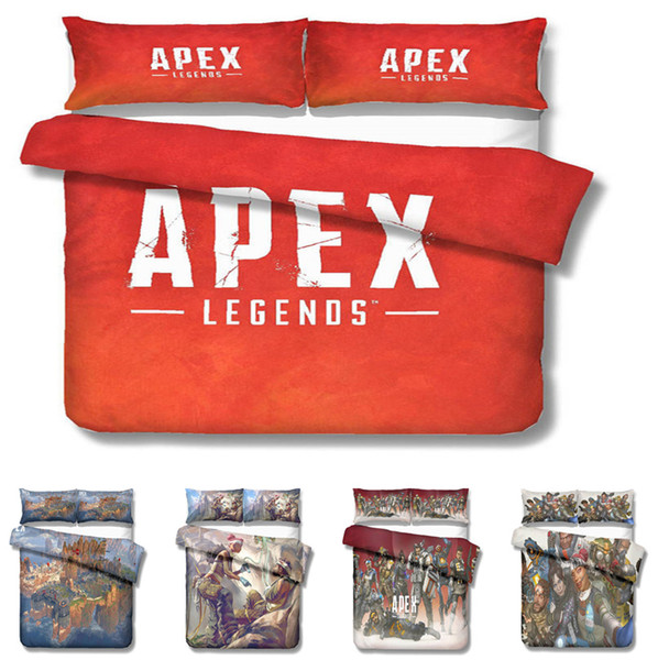 3D APEX Game Design Bedding Set 2PC/3PC Duvet Cover Set Of Quilt Cover & Pillowcase Twin Full Queen King Size