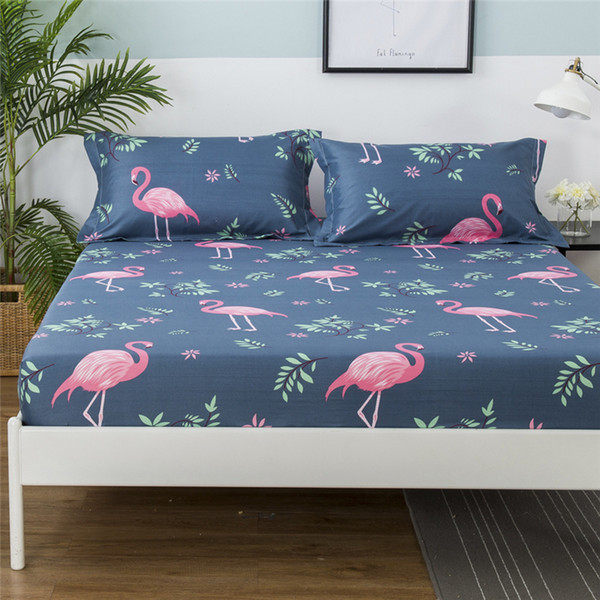 printing Fitted sheet twin Full queen king size bed sheet bedsheet mattress cover protective case bed linen bedding