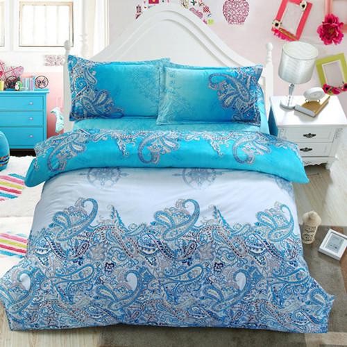 for unique wedding 4pcs bedding set cotton 3d big red rose printed bed sheet sets black Duvet/Quilt cover king queen size