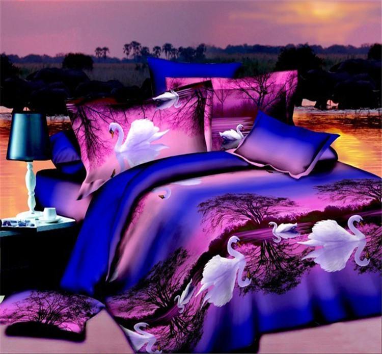 uni Home Textile 3D Bedding Set bed cover duvet cover sets linens bed in a bag comforter sets bedclothes bed in a bag