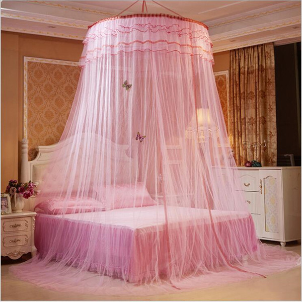 Hot Universal Round Lace Fly Mosquito Net,Summer Bed Canopy Mosquito Netting,Net Bed For Babies Adult,mosquiteiros para camas