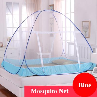 2022New Arrival Two Door Mongolian Yurt Mosquito Net for Adults Double Bed, Folding Netting Tent ,Portable 1.5 M Bed Canopy moustiquaire