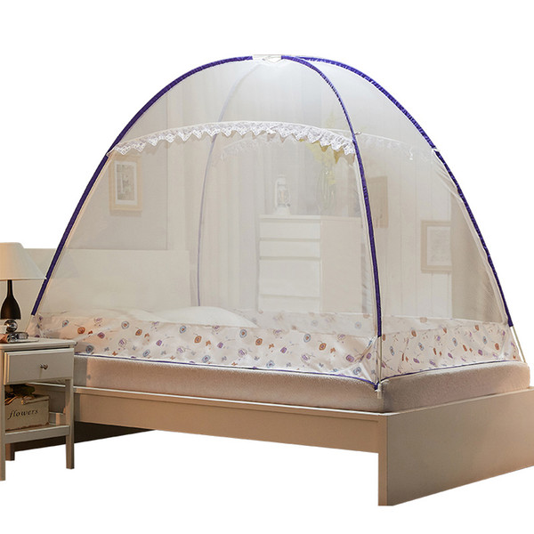 New Mongolian Yurt Mosquito Net Camping Travel Tent Mosquito Net For Adults Portable Kids Bed Canopy Lace Dome Insert Netting Canopy