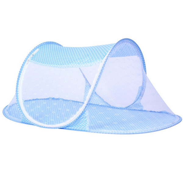 Pink Blue Baby Bed Mosquito Net,Crib Cot Insect, Mosquito Netting Cibinlik,Portable Mosquito Nets Tent Newborn Toddler Bed Net,Cradle Tent