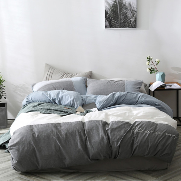 MENGZIQIAN Bedding Set Bedclothes winter Home Textiles king queen full twin size duvet Bed linen Pillowcase