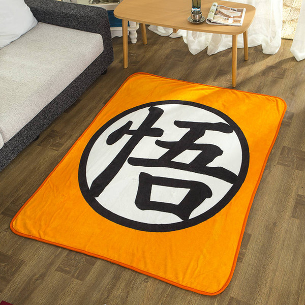 Dragonball Blanket Awaken Printed Blankets Manta Bathing Super Soft Fleece Blankets On The Bed Cartoons Sofa Blanket 125*155cm