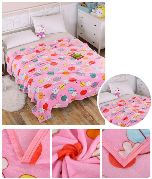 Creative Fashion trendy brand high quality fashion thick comfortable double blanket warm spring summer cute warm blanket