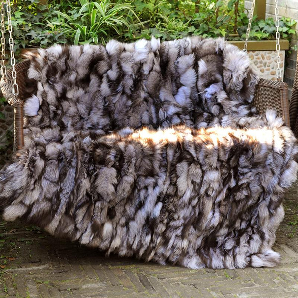 CX-D-127 Customized New 2017 Decorative Blanket Fashion Rabbit Fur Rugs For Living Room~ DROP SHIPPING