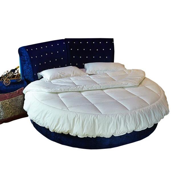 1Pcs Pure cotton Round beds 220x220 Round bed Quilt Customizable Mattress Topper Diameter Blanket