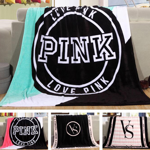 fashion NEW Kintting Blanket Pink Blanket Manta Fleece Blanket Sofa/Bed/Plane Travel Plaids Bedding,family