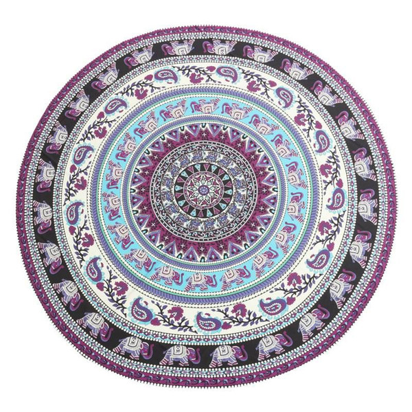 Indian Bohemian Mandala Tapestry Wall Hanging Sandy Beach Picnic Throw Rug Blanket Camping Tent Travel Mattress Sleeping Pad