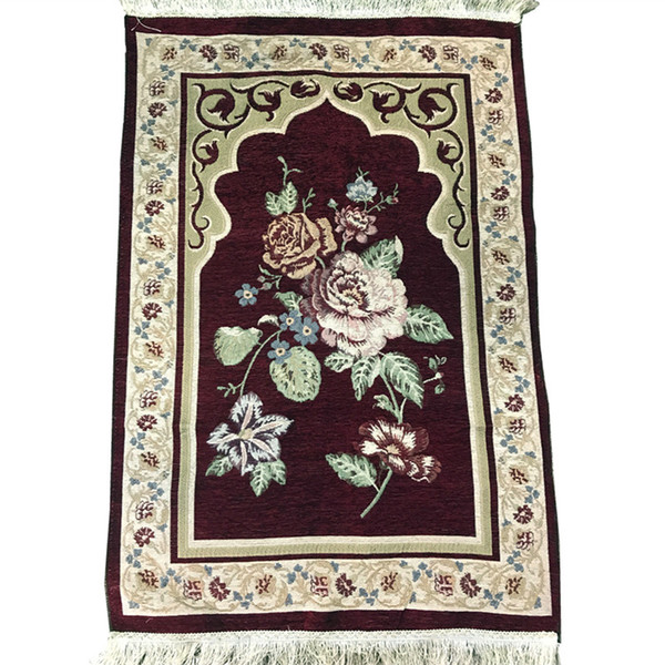 Thicken Muslim Prayer Rug Tapis Cuisine Carpet Tapete Banheiro Islamic Praying Mat Floor Rug Bulk Price