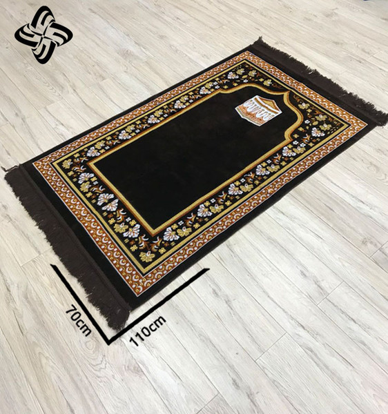 TGR-007 Sajda Rugs Best Quality Prayer Rug - Turkish Islamic Muslim Prayer Rugs Janamaz Prayer Mat Ramadan Eid Gifts