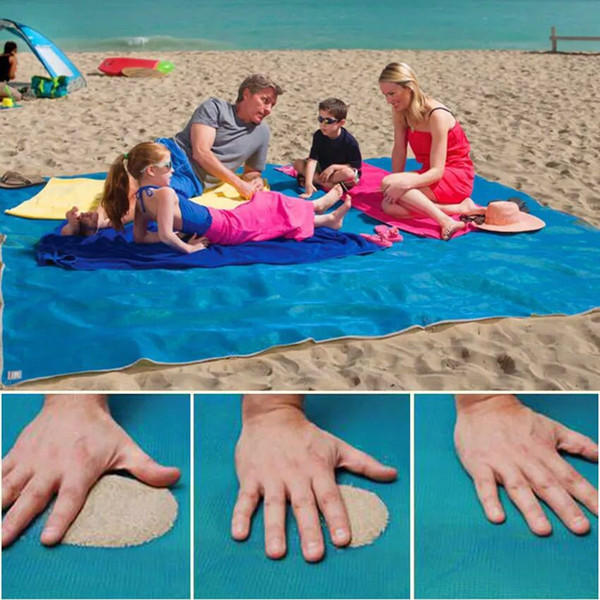 Portable beach Mat Sand Free Beach Mat Anti-slip Sand Mats Rug Outdoor for Beach camping outdoor party drop shipping