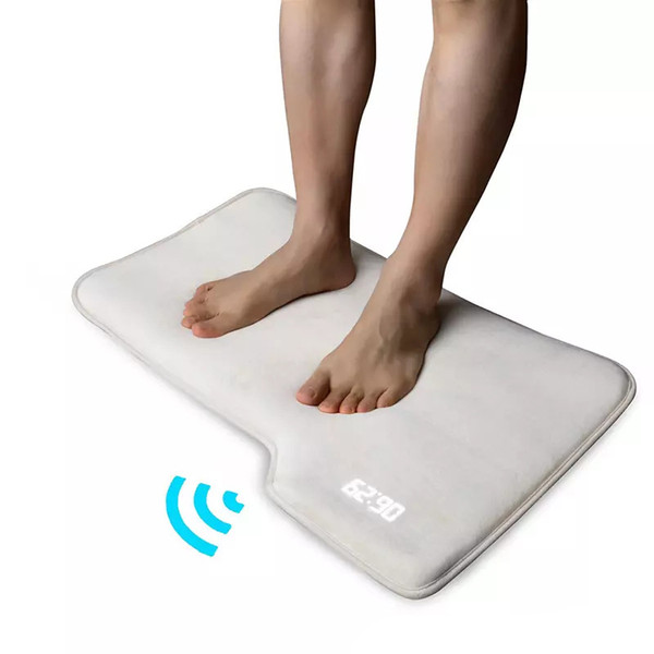 Pressure Sensitive Alarm Clock Bedroom Rug Carpet for Lazy Fellow Only Stops When You Stand on it