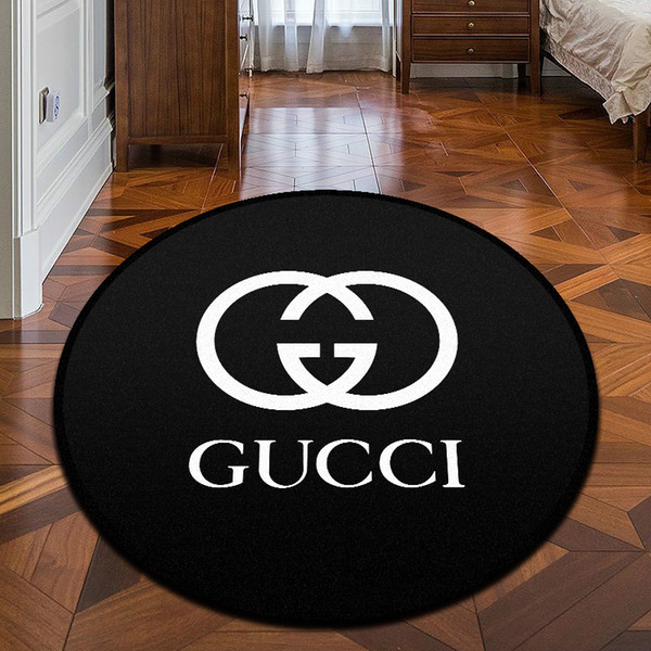 New Arrvial Brand Logo Pattern Carpet Fashion Anti-Slip Carpet New Home Decor Doormat Kitchen Bathroom Livingroom Floor Mat Home Supplies