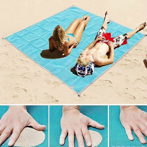 200*200cm Carpets Leakage beach mats large 2017 outdoor travel lawn beach towel explosion products Leisure travel products