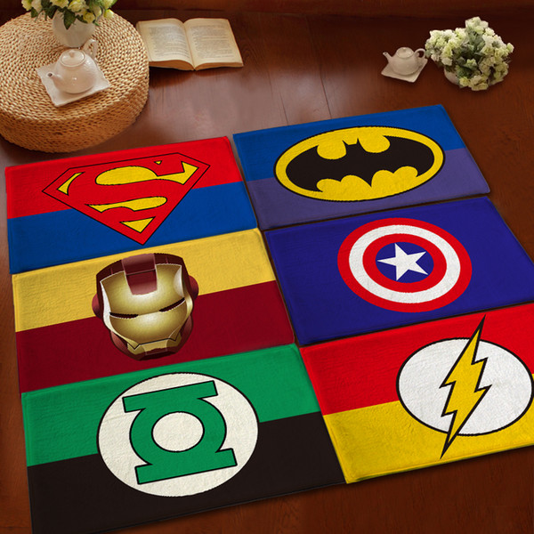 Kids/Children Superhero Cartoon Carpets Modern Rugs And Carpets For Home Living Room Infantiles Alfombras Dormitorio De Sala