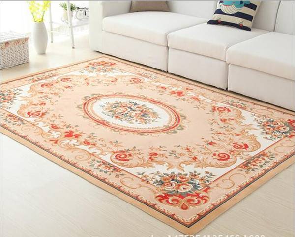 area rugs Carpet Factory direct European style living room sofa coffee table mat bedroom full bed bed rectangular rural American home carpet