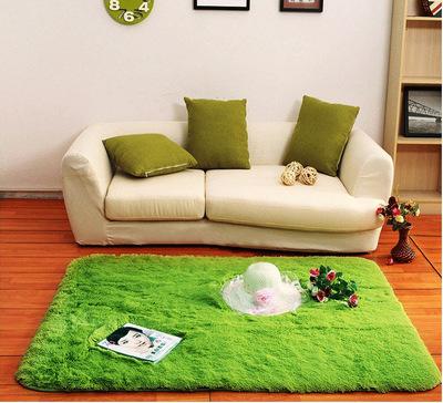 2019 16 colors free shipping Factory direct thickened washed silk hair non-slip carpet living room coffee table bedroom bedside yoga mat