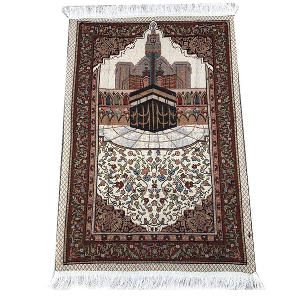 70*110cm thin Islamic Muslim Prayer Mat Salat Musallah Prayer Rug Tapis Carpet Tapete Banheiro Islamic Praying Mat