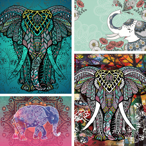 Hot150*120cm Tapestries Bohemian Mandala Beach Tapestry Hippie Throw Yoga Mat Elephant Towel Peacock Polyester Shawl Bath Towel 40pcs T1I880