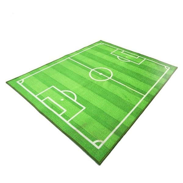 Football Soccer Field Carpet Children Crawling Play Mat Soft Pad Baby Kids Blanket Carpet Rug Living Room Bedroom Indoor