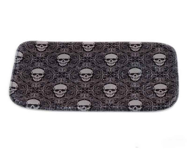 Home Furnishing Black Little Skeleton Mat Non Slip Water Uptake Bedroom Front Door Rug New Arrival