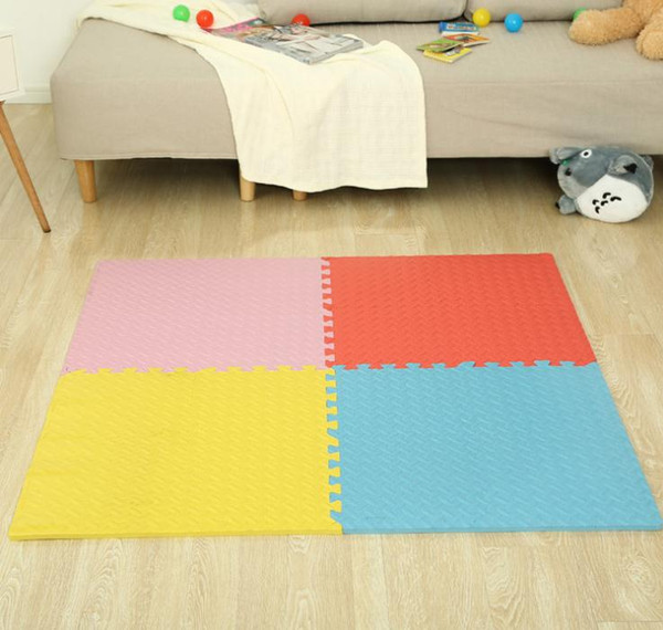 Children Crawling Mat Solid Leaf Shape Play Puzzle Mat Foam Playmat Kids Safety Baby Room Floor Soft mat SN591