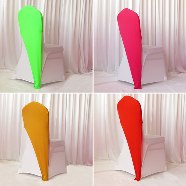 50PCS 2 Style For Choice:Trangle Lycra Banquet Chair Cap/Banquet Chair Hood With Free Shipping