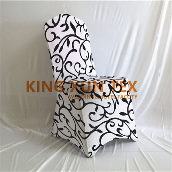 Printed Lycra Spandex Chair Cover For Wedding Event Decoration Send By Fsat Door To Door Shipping