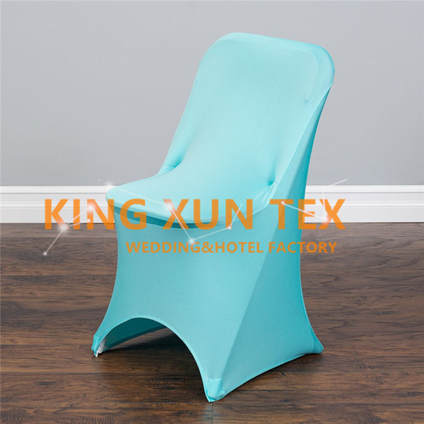 50pcs High Thick Folding Lycra Spandex Chair Cover Many Colors Can Choose Fast To Door Shipping