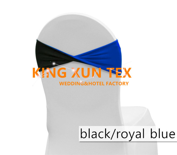 Wholesale Price Mix Lycra Chair Band \ Spandex Sash For Banquet Wedding Chair Cover Decoration Free Shipping