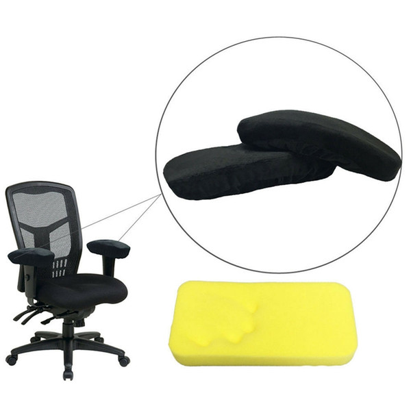 Chair Armrest Pads Mouse Wrist Pad And Momery Foam Armrest Cushion With Anti-Slip Fabric Elbow Pillow Universal Cushion LJJS259