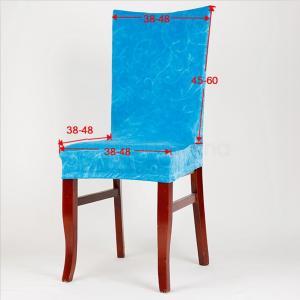 PU Leather Elastic Chair Cover Waterproof Spandex Home Decor Dining Stretch Chair Cover For Weddings Banquet Hotel Chair Slipcovers VVA342