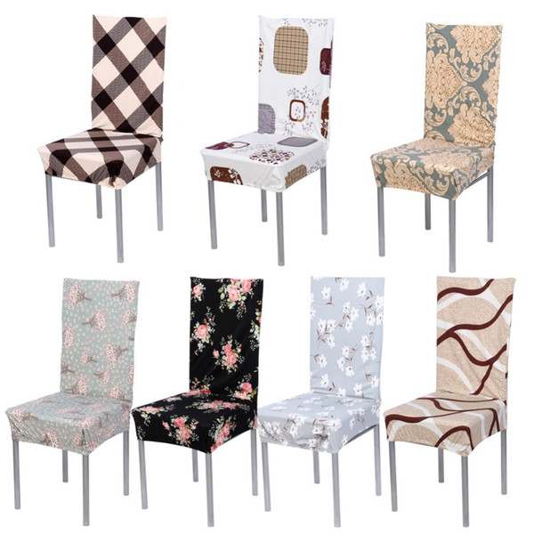 Universal Removable Stretch Elastic Modern Minimalist Slipcovers Home Style Cotton Chair Covers Home Hotel Banquet Seat Covers