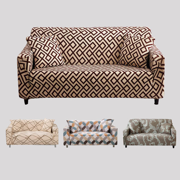 L Shaped Sofa cover Spandex Slipcover Sofa Set Covers Elastic Covers For Living Room housse canape Sectional Couch Cover