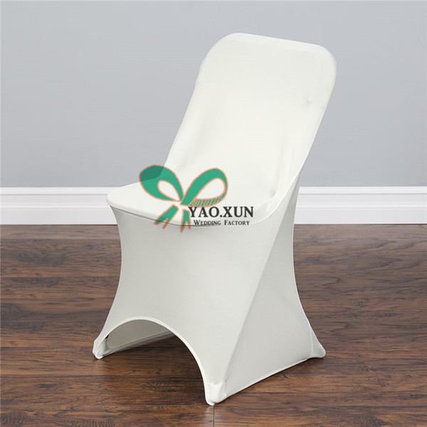 Hot Sale Folding Lycra Spandex Chair Cover Wedding Party Hotel Decoration Free Shipping