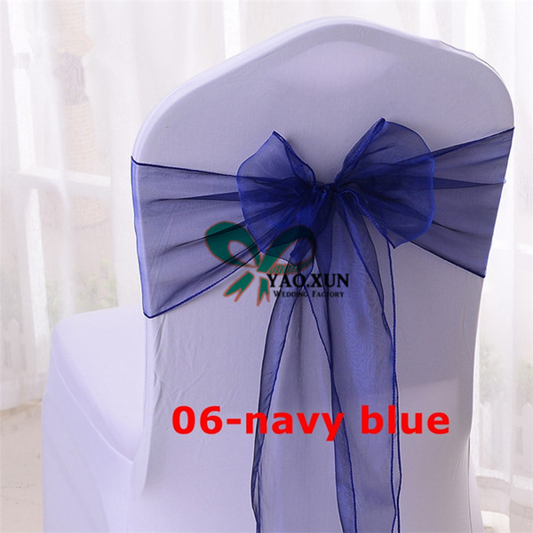 Nice Looking Organza Chair Sash \ Chair Bow For Spandex Wedding Chair Cover