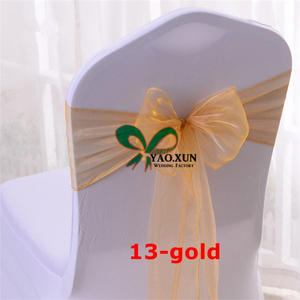 Many Colors Chair Tie \ Organza Chair Sash Used For Chair Cover