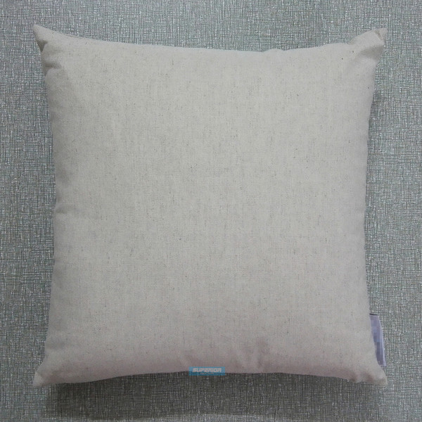 30 pcs 18x18 inches Plain Natural Linen-Cotton Blended Cushion Cover Blank Light Gray Color Linen/Cotton Blend Pillow Cover For Stenciling