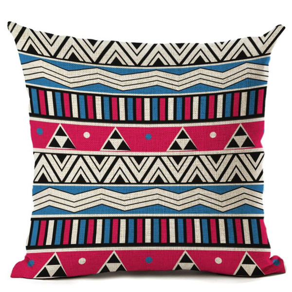 ethnic bohemian throw pillow case for chaise chair sea anchor cushion cover cartoon moroccan office decor scandinavian cojines